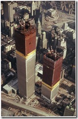 Bilder fra byggingen av World Trade Towers 15